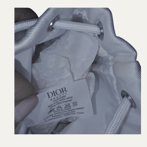 Dior Beauty Drawstring Cosmetic Pouch / Mini Bag Women’s EUC - Picture 4 of 5